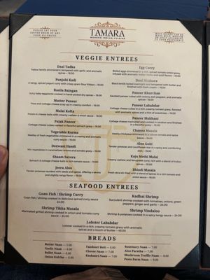 Menu photo 5 Tamara Modern Indian Cuisine Orlando, FL Menu photo 5 Tamara Modern Indian Cuisine Orlando, FL