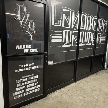 Landmark Tattoo - The front of the tattoo shop - Tattoo Near Me