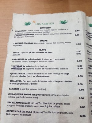 Menu photo 1 Los Agaves Saint-Gilles, BRU