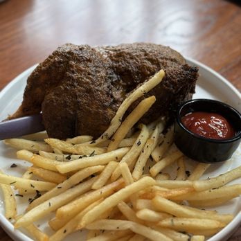 Shy Bird - Piri piri chicken w fries - Diners Near Me - Boston, Massachusetts