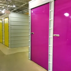 Storio Self Storage - Purple Small Units (4.5 x 7.5 feet) Yellow Medium Units (6.5 x 8 feet)