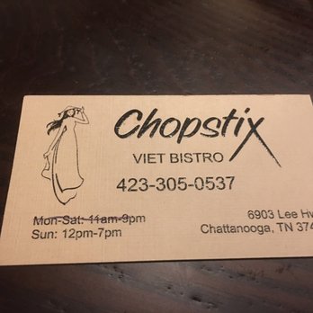 Chopstix - Vietnamese Near Me - Chattanooga, Tennessee Chopstix - Vietnamese Near Me - Chattanooga, Tennessee
