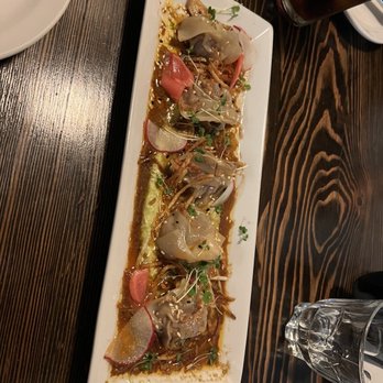 Bernie’s - Wagyu dumpling seems a little muddled. - Dinner Theater Near Me - Kelowna, British Columbia Bernie’s - Wagyu dumpling seems a little muddled. - Dinner Theater Near Me - Kelowna, British Columbia