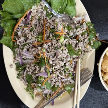 Noppagao Thai Cuisine - Pork Laab - Thai Near Me - San Antonio, Texas Noppagao Thai Cuisine - Pork Laab - Thai Near Me - San Antonio, Texas