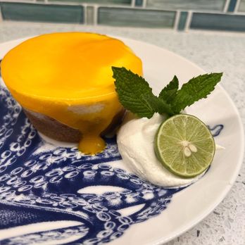 Chef Heather - Key Lime Cheesecake with Mango - Personal Chefs Near Me