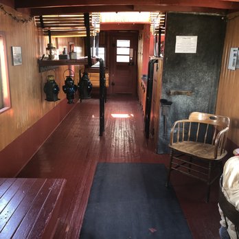 Clinton Northern Railway Museum - Inside of the Grand Trunk caboose - Museums Near Me - Saint Johns, Michigan Clinton Northern Railway Museum - Inside of the Grand Trunk caboose - Museums Near Me - Saint Johns, Michigan