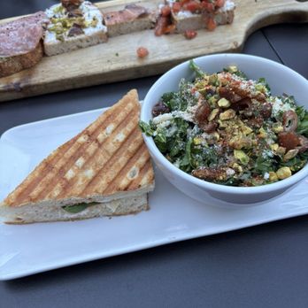 Postino Park Place - Half panini and salad - Wine Bars Near Me - Irvine, California Postino Park Place - Half panini and salad - Wine Bars Near Me - Irvine, California