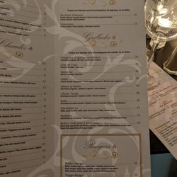 Byblo's - Viandes, Grillandes, et Burgers menu. Sat dinner 2018-10-27