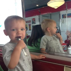 Donna's Diner - Who gave this kid a spoon?