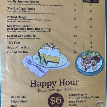 Key West Cooking Show - Be sure to come by 4pm to 6pm for their Happy Hour Bar Bites! Truly a delicious value! - Cooking Schools Near Me - Key West, Florida Key West Cooking Show - Be sure to come by 4pm to 6pm for their Happy Hour Bar Bites! Truly a delicious value! - Cooking Schools Near Me - Key West, Florida
