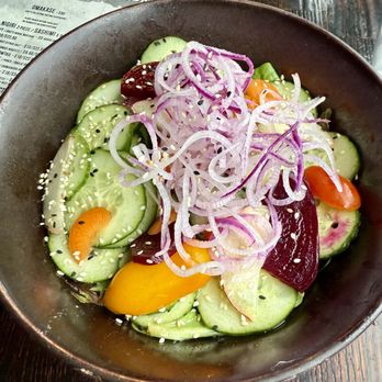 Wrench & Rodent Seabasstropub - Cucumber salad. - New American Near Me - Oceanside, California