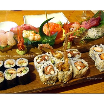 Sushi Taro - sashimi + 3 rolls - Sushi Bars Near Me - Washington, DC, District of Columbia