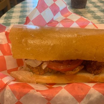 Parasol's - Shrimp poboy - Bars Near Me - New Orleans, Louisiana