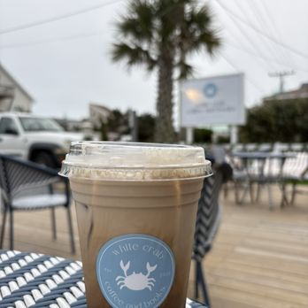 White Crab Coffee And Books - Delicious ice coffee - Coffee & Tea Near Me - Topsail Beach, North Carolina White Crab Coffee And Books - Delicious ice coffee - Coffee & Tea Near Me - Topsail Beach, North Carolina