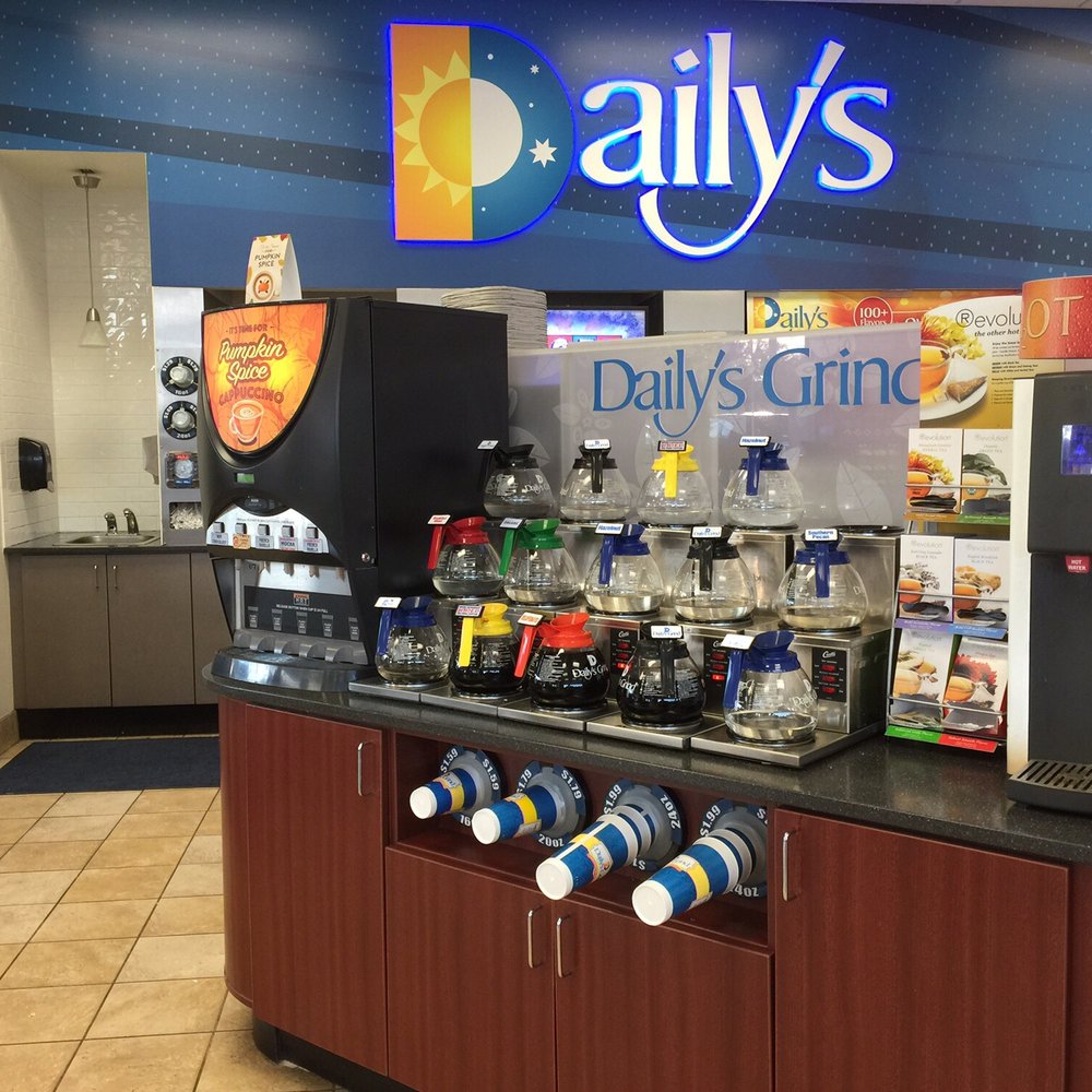 Daily's - a counter with drinks and beverages - Convenience Stores Near Me - Jacksonville, Florida Daily's - a counter with drinks and beverages - Convenience Stores Near Me - Jacksonville, Florida