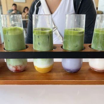 Vivot Craft Cafe - Matcha flight - Bubble Tea Near Me - Fullerton, California Vivot Craft Cafe - Matcha flight - Bubble Tea Near Me - Fullerton, California