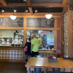 The Toasted Pickle - Interior where you order and pay.