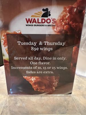 Menu photo 7 Waldo's Wings Winston Salem, NC Menu photo 7 Waldo's Wings Winston Salem, NC