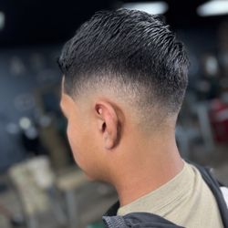 Amado Santos Barber Shop - Mid drop fade by Santi