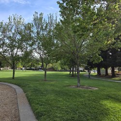 Twin Oaks Community Park - Nice green and lots of big trees