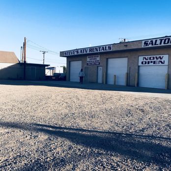 Steve's ATV Rentals - From outside. All dirt parking so don't bring your pretty car here. - ATV Rentals/Tours Near Me - Thermal, California Steve's ATV Rentals - From outside. All dirt parking so don't bring your pretty car here. - ATV Rentals/Tours Near Me - Thermal, California