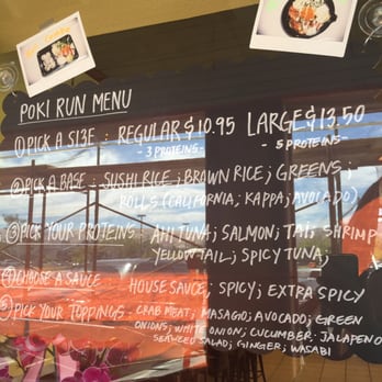 Poki Run - Menu - Live/Raw Food Near Me - Milpitas, California Poki Run - Menu - Live/Raw Food Near Me - Milpitas, California