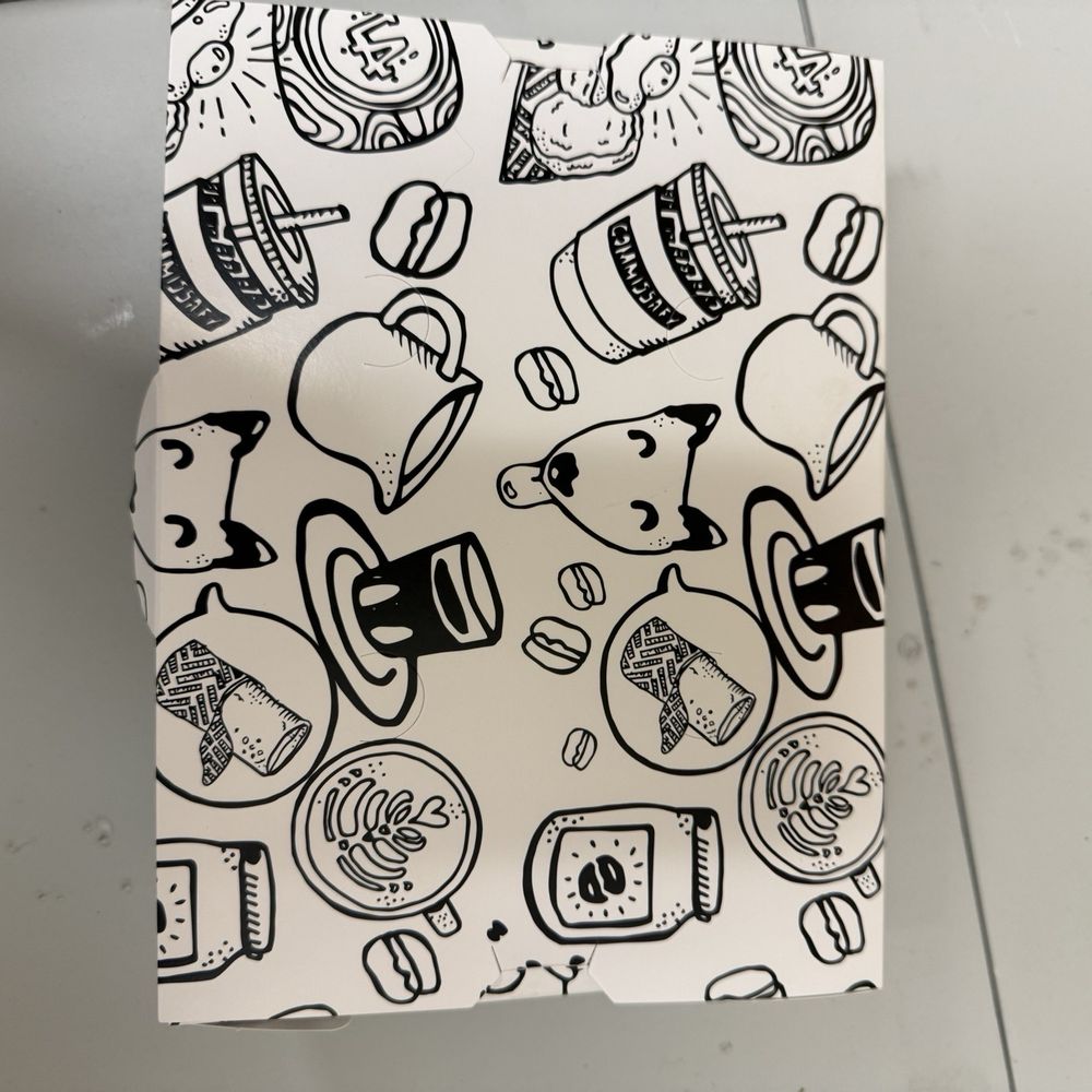 Cute container they give Cute container they give