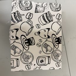 Cute container they give Cute container they give
