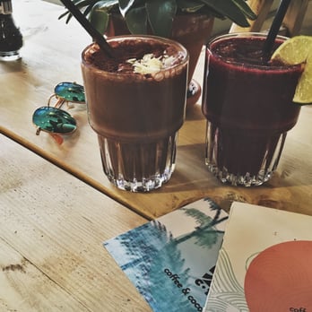 Coffee & Coconuts - Coconut coffee (left) and blackberry cooler (right). - Coffee & Tea Near Me - Amsterdam, New Hampshire Coffee & Coconuts - Coconut coffee (left) and blackberry cooler (right). - Coffee & Tea Near Me - Amsterdam, New Hampshire