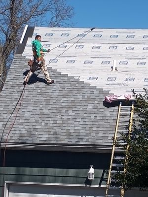 new owens corning duration shingles - this owens corning duration shingles roof was completed in one day
