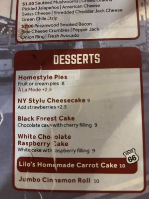 Menu photo 1 Westside Lilo's Cafe Seligman, AZ Menu photo 1 Westside Lilo's Cafe Seligman, AZ
