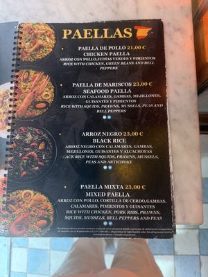 Menu photo 5 Paparazzi Bar Barcelona, B