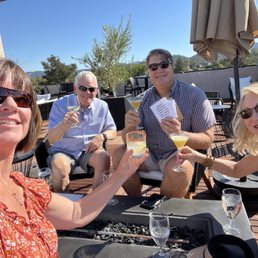 Rooftop is fun to hang before dinner and has some interesting cocktail's to choose from. It can get windy up there!