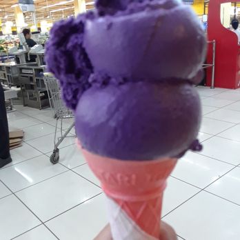 Parkmall - Ube Ice Cream from Save More Market.  Yummy!!  Only 22 pesos!! - Shopping Centers Near Me - Mandaue City, CEB