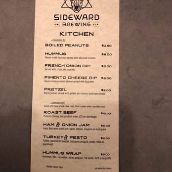 Sideward Brewing Co - Breweries Near Me - Orlando, Florida