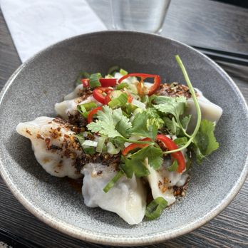 Dumpling Time - Chili pork dumplings - Dim Sum Near Me - Palo Alto, California