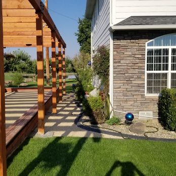 Joe's Yard Service - a pergolated walkway and pergolated patio - Tree Services Near Me - Yakima, Washington