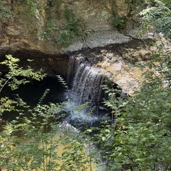 Indian Run Falls - Smaller waterfall at the park