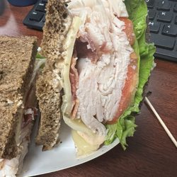 LORRAINE'S AT WOODCLIFF - #24 sandwich on rye cross-section