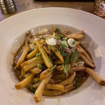 The Dearborn - Pork Carnitas Poutine, my daughter loved them - New American Near Me - Chicago, Illinois