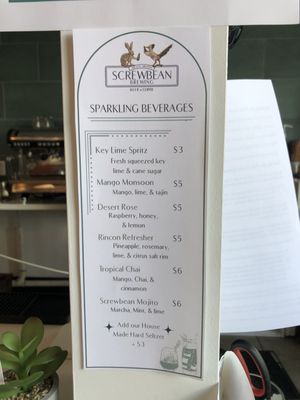 Menu photo 8 Screwbean Brewing Tucson, AZ