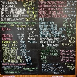 Uptown Grill - Menu as of 10-10-24