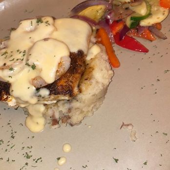 Mean Deans Local Kitchen - Blackened mahi mahi with lobster cream sauce - Soup Near Me - Bradenton, Florida Mean Deans Local Kitchen - Blackened mahi mahi with lobster cream sauce - Soup Near Me - Bradenton, Florida
