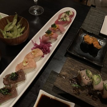 O-Ku - Our signature nigiri! Wagyu, torches salmon, otoro, tuna! - Sushi Bars Near Me - Nashville, Tennessee