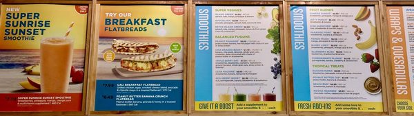 Menu photo 1 Tropical Smoothie Cafe Glassboro, NJ Menu photo 1 Tropical Smoothie Cafe Glassboro, NJ