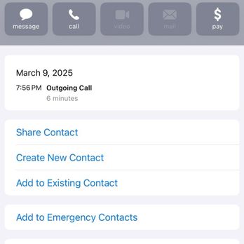 Umai Bar & Grill - Time stamp of call and duration - Japanese Near Me - Elk Grove, California