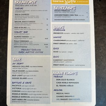 Tortas Frontera - Menu - Mexican Near Me - Chicago, Illinois