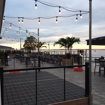 Proving Ground Waterfront Dining - Back Patio - Tiki Bars Near Me - Highlands, New Jersey Proving Ground Waterfront Dining - Back Patio - Tiki Bars Near Me - Highlands, New Jersey