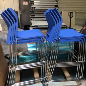 Furniture By George - Modern Blue Bar Height Chairs Available. Use in Breakroom or Game Rooms - Office Equipment Near Me - Clearwater, Florida Furniture By George - Modern Blue Bar Height Chairs Available. Use in Breakroom or Game Rooms - Office Equipment Near Me - Clearwater, Florida