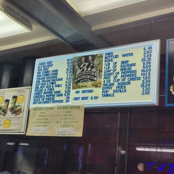 Al's Beef - Menu - Sandwiches Near Me - Chicago, Illinois
